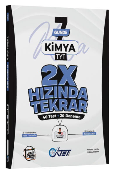 OKTET TYT 2X HIZINDA TEKRAR KİMYA - 2026